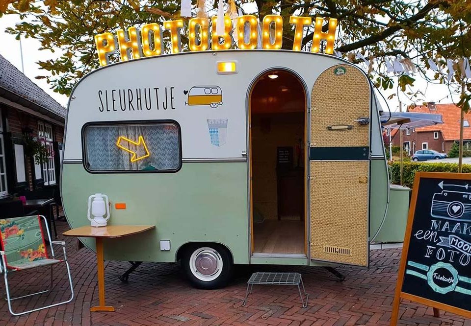 karakter caravan photobooth sleurhutje fotokast