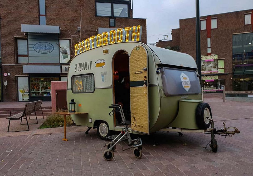 Rollator - Sleurhutje caravan photobooth