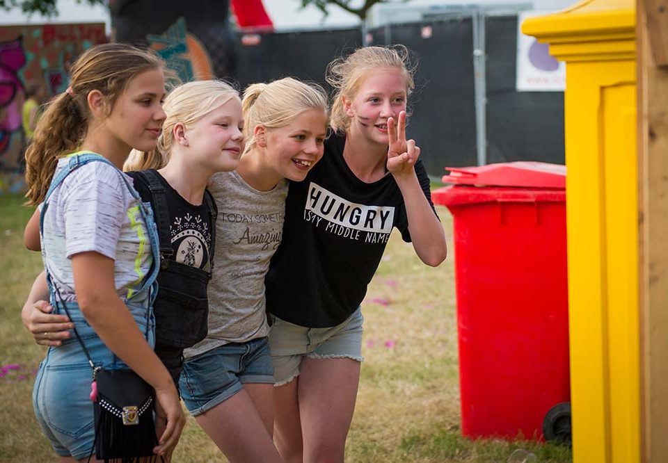 Festival photobooth fotokast kinderen